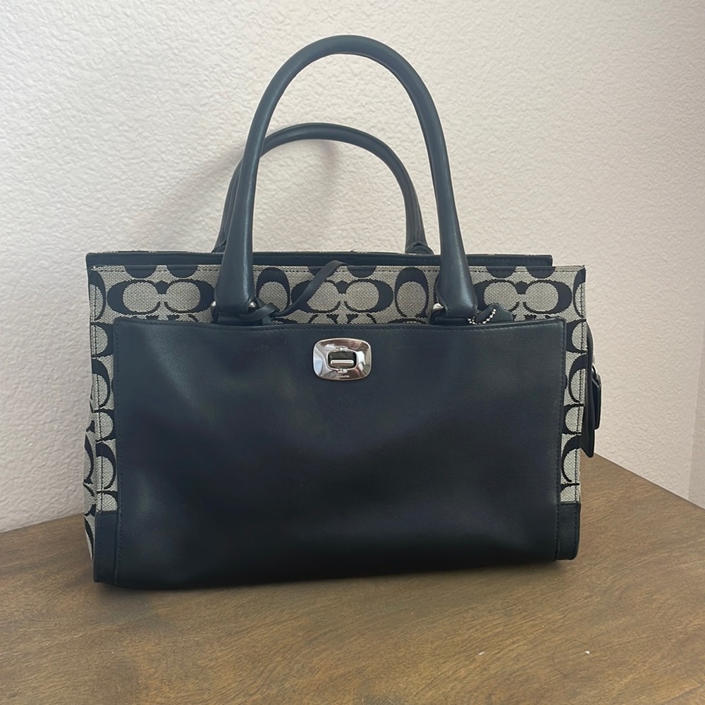 Vintage Coach Top Handle Bag